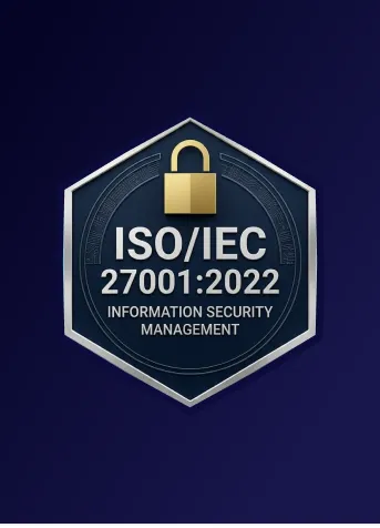 ISO/IEC 27001:2022 Zertifikat
